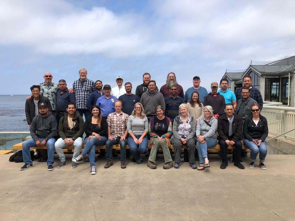 group of staff