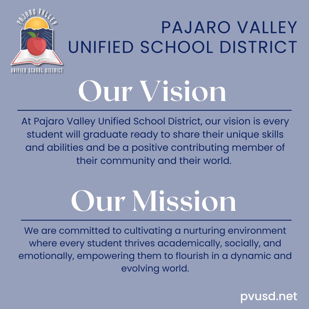 PVUSD'S mission statement