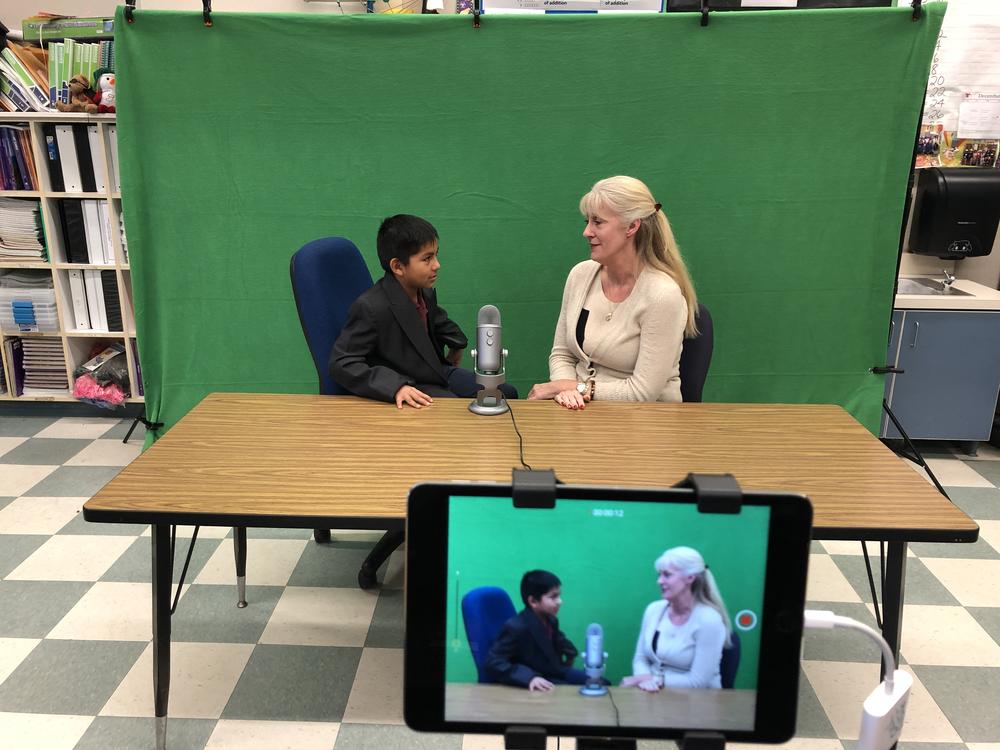 green screen