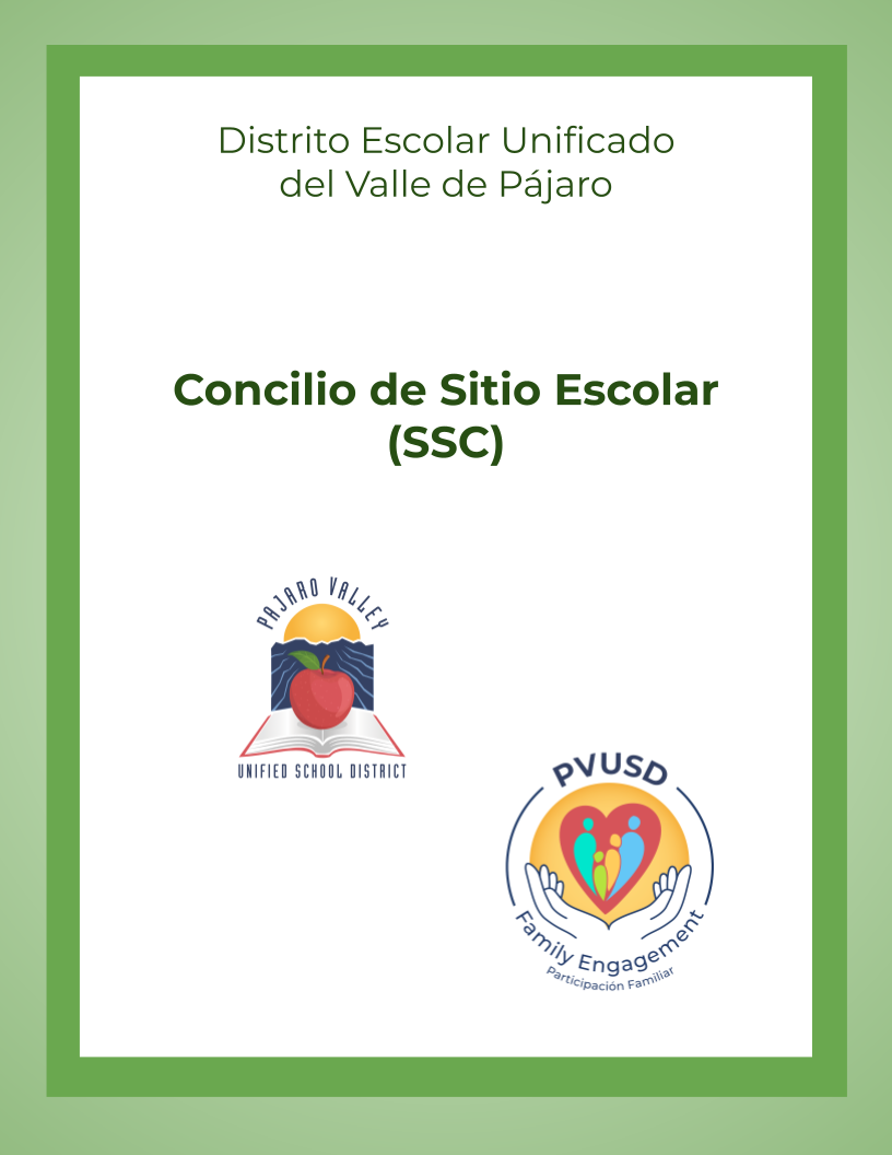 carpeta del concilio escolar