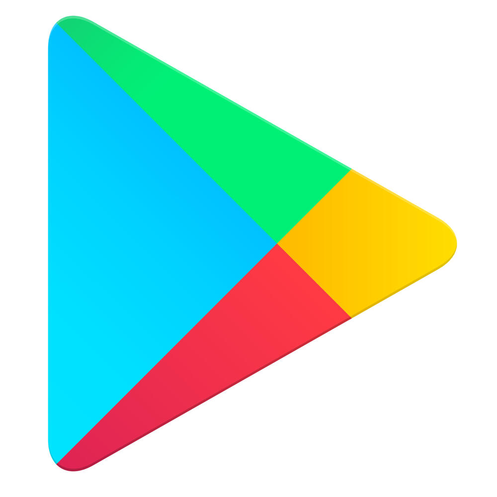 Google Play Store app icon with link